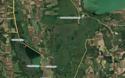 Kis-Balaton Vízvédelmi Rendszer területén szabadon járható útvonalak