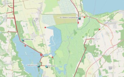 Kis-Balaton Vízvédelmi Rendszer területén szabadon járható útvonalak