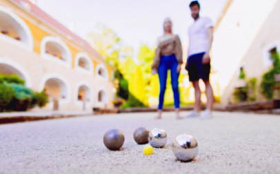 Petanque court