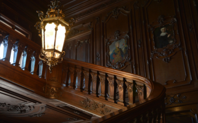 Kedvencünk a Festetics kastély tölgyfalépcsőháza