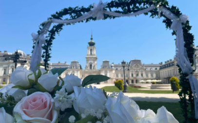 Tipp esküvői fotózás a Festetics-kastély impozáns parkjában