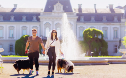 Keszthely with a Dog