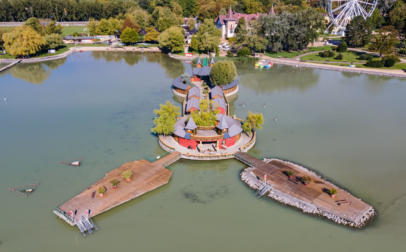 Érdekesség 19. században épült szigetfürdő