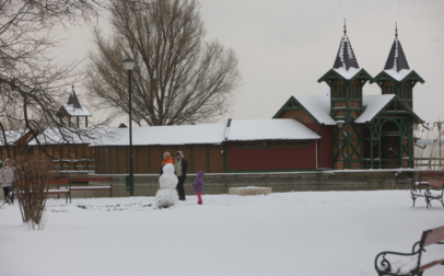 Tipp csodáld meg a hófedte szigetfürdőt télen