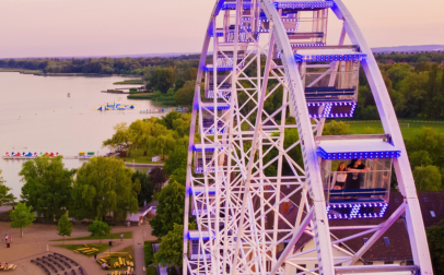 Keszthely - Szabadidő - Balatoni panoráma madártávlatból