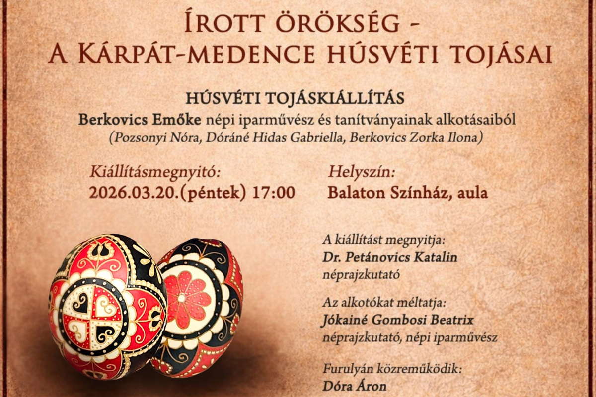Írott Örökség - A Kárpát-medence húsvéti tojásai